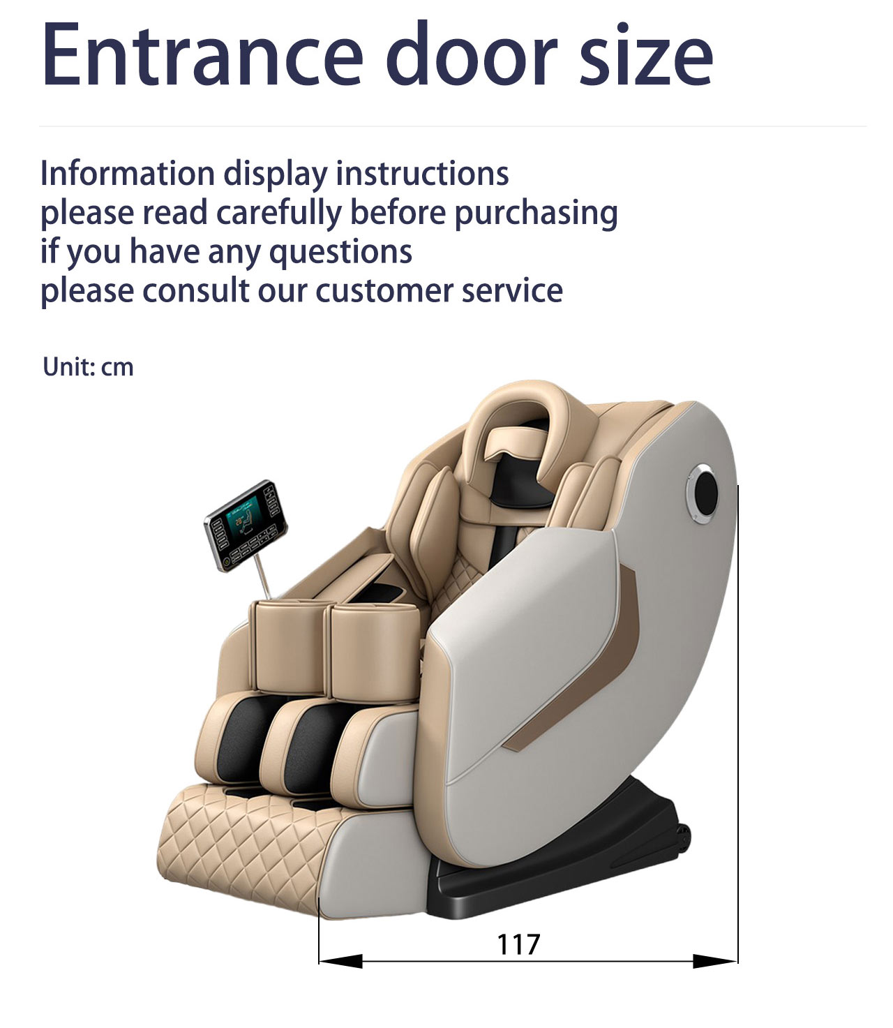 Body Scanning pedicure massage chair