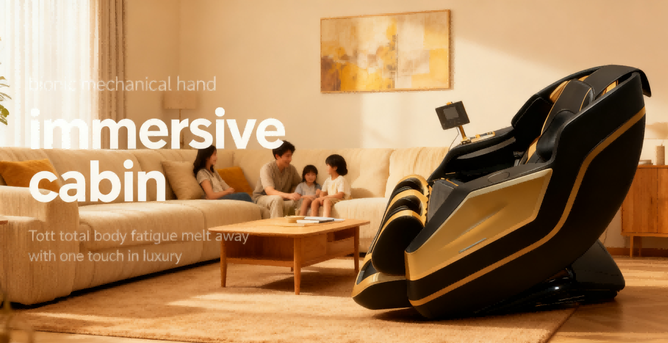 OYEAL 4D Massage Hands SL Track Smart Capsule Massage Chair